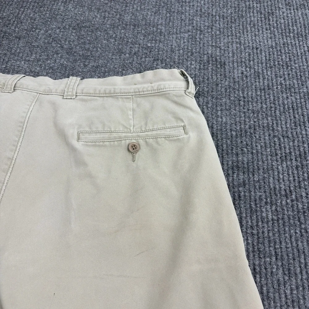 J.Crew Chino Shorts Mens 36 Khaki Cotton‎ Broken In Regular Fit Casual Preppy